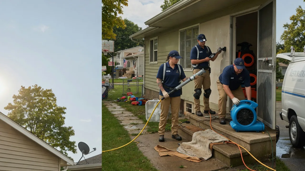 Crawl Space Water Removal in Le Claire, IA near me